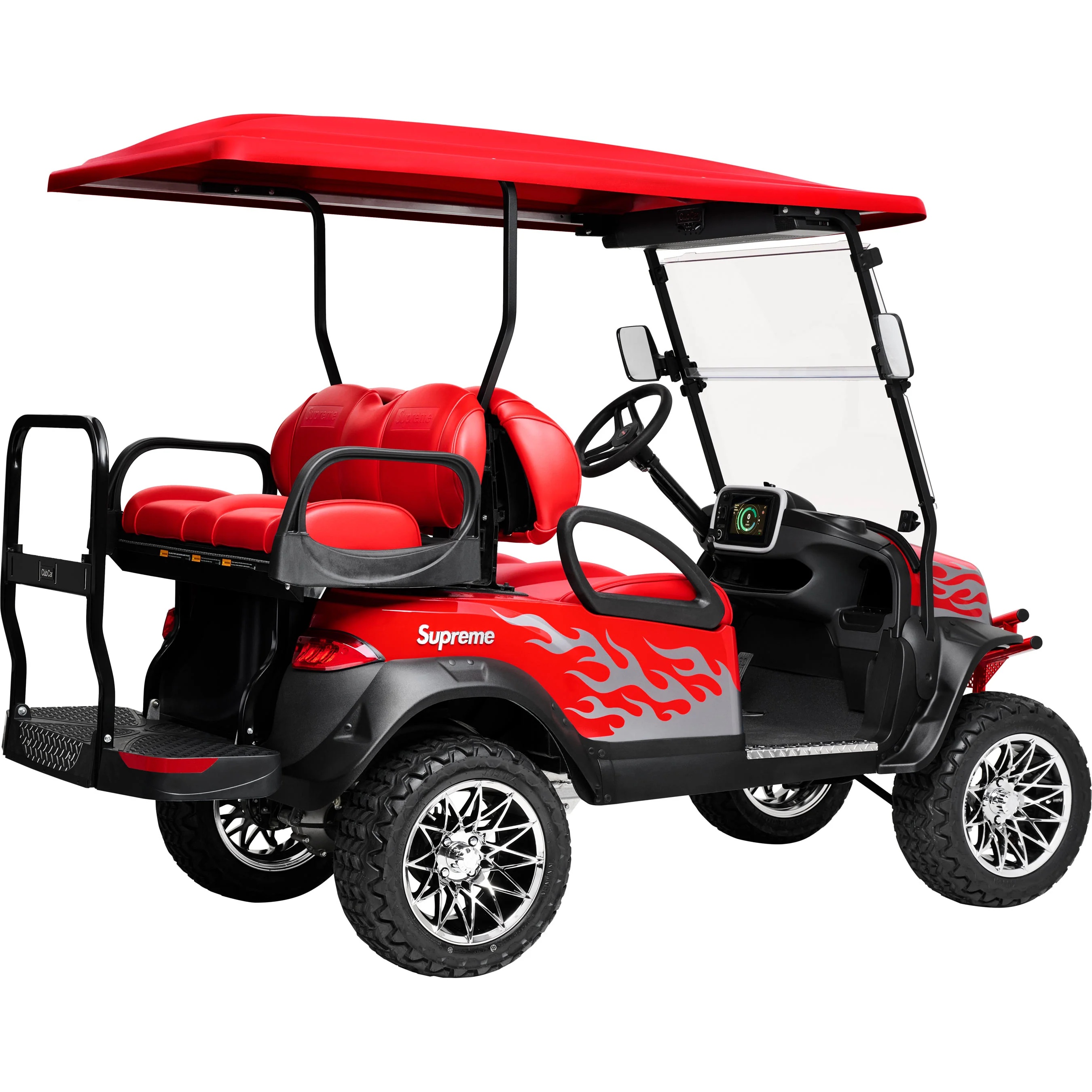 Supreme®/Club Car® 4-Passenger Onward® Lifted Golf Car view 5
